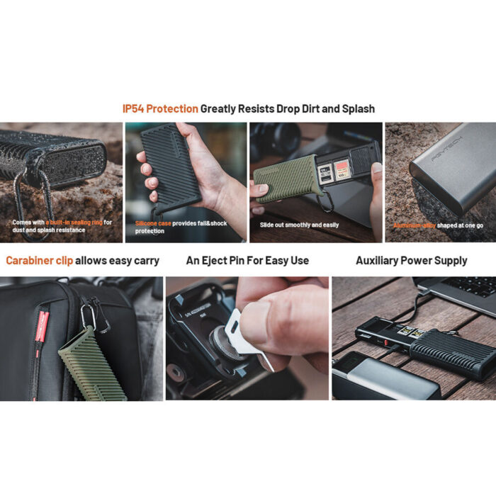 PGY CFexpress CreateMate Card Reader Case