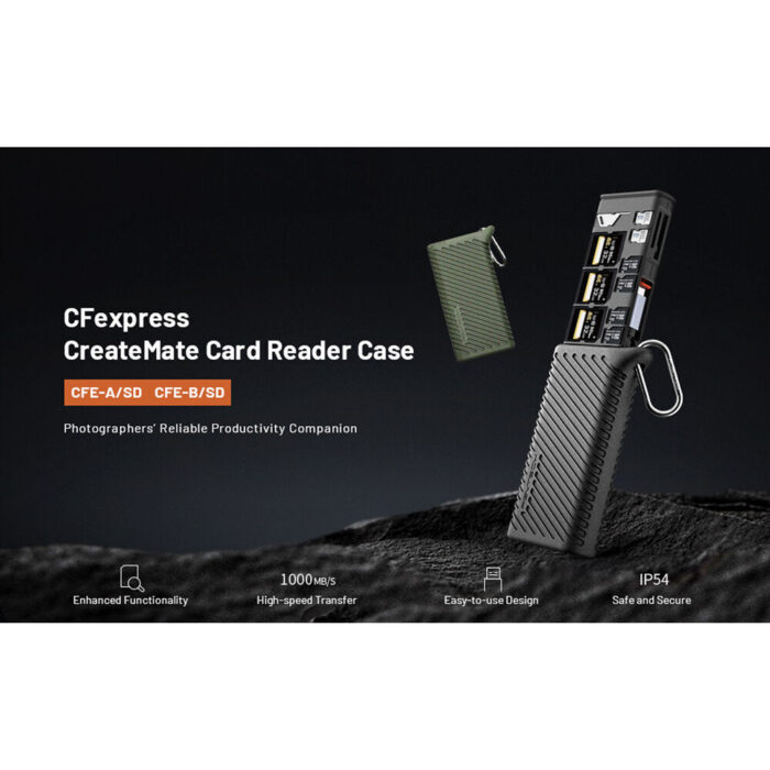PGY CFexpress CreateMate Card Reader Case