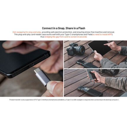 PGY CFexpress CreateMate Card Reader Case