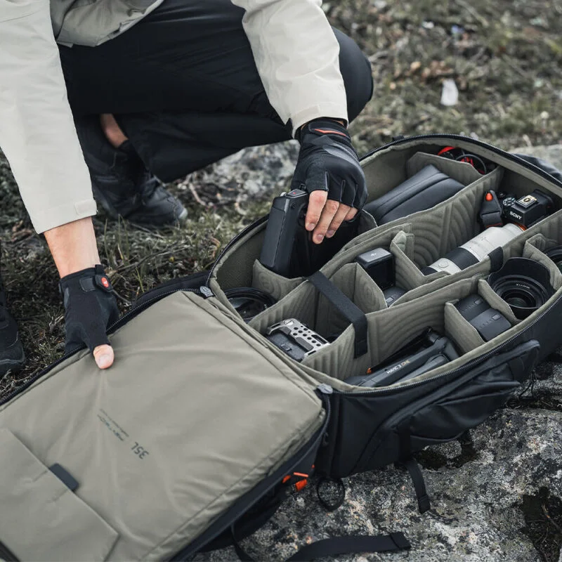 PGYTECH OnePro Focux Backpack (Fern Green, 35L)