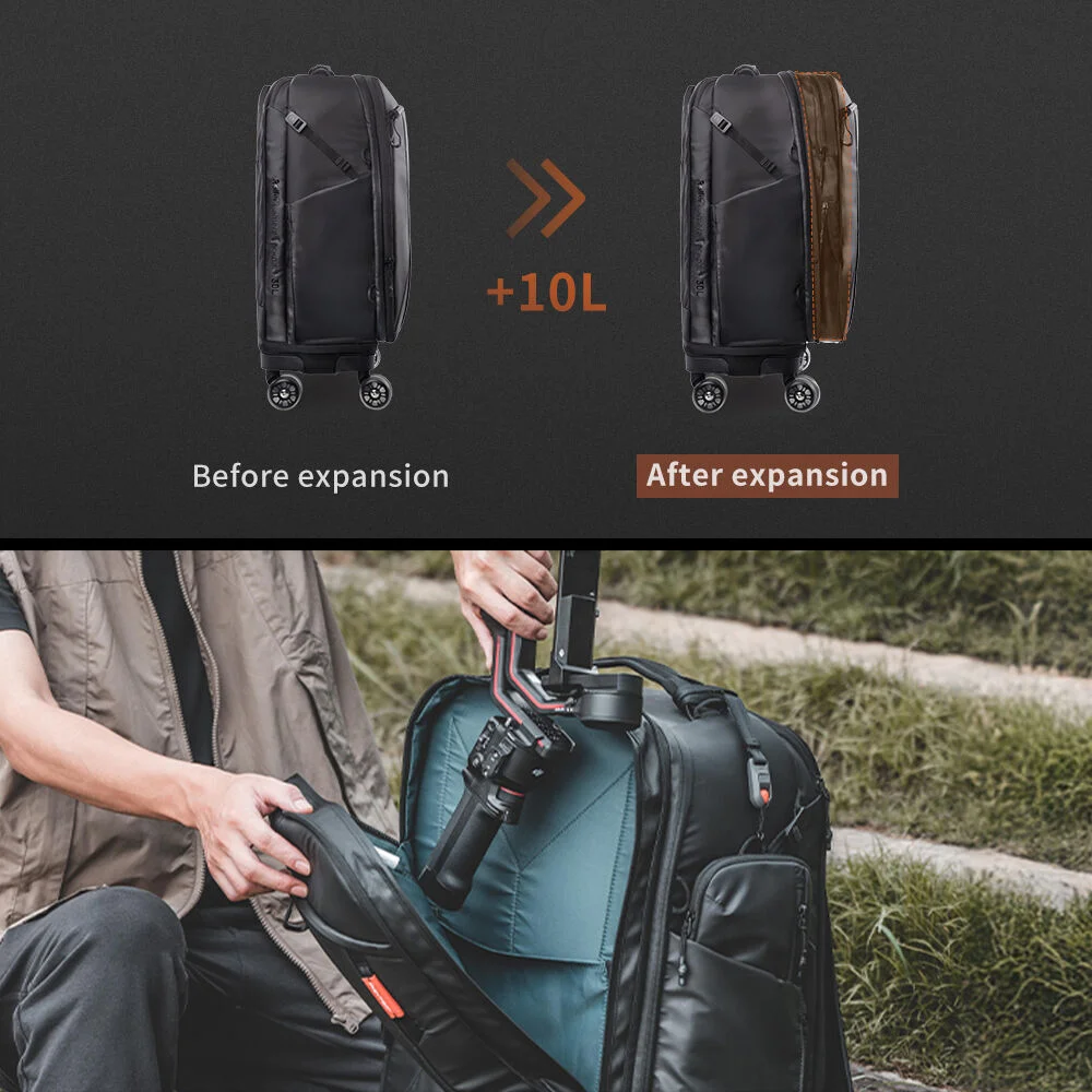 PGYTECH Roller Camera Backpack (Space Black)