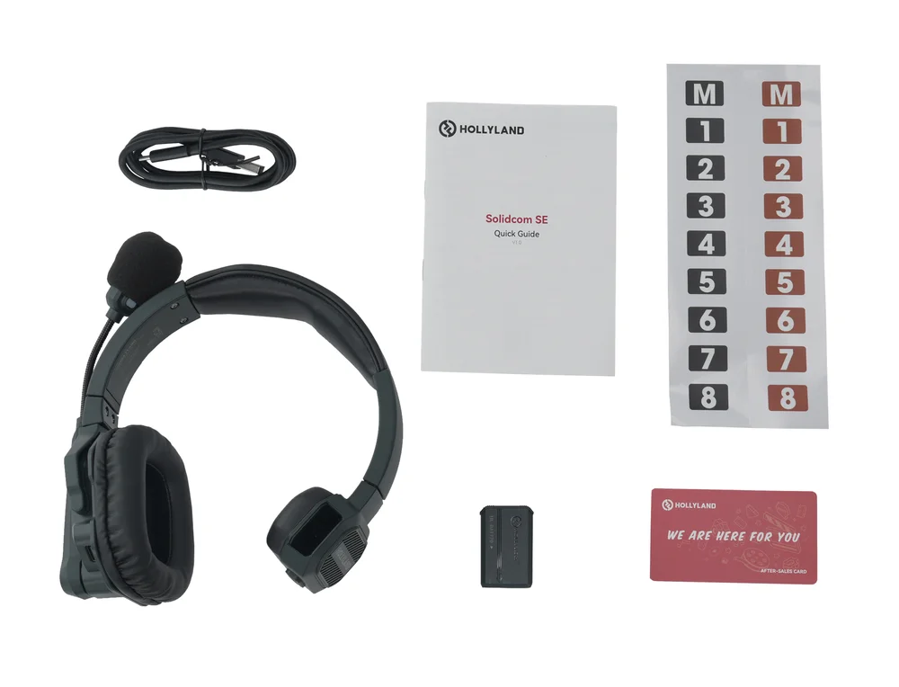 HollyLand - Solidcom SE Wireless Remote Heasdet Single-Ear Version (Global Version)
