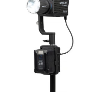 Nanlite BT-BG-V V-mount Battery Grip with DC Connector (4)