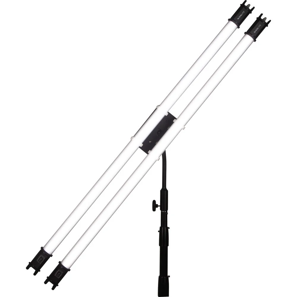 Nanlite HD-T12-2-BHG T12 holder for 2 tubes Ball Head Yoke with Gooseneck