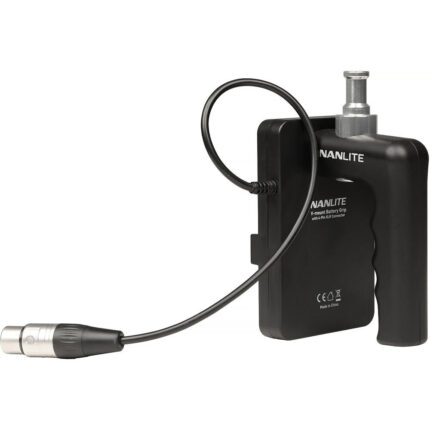 Nanlite V-Mount Battery Grip with 4-Pin XLR Connector