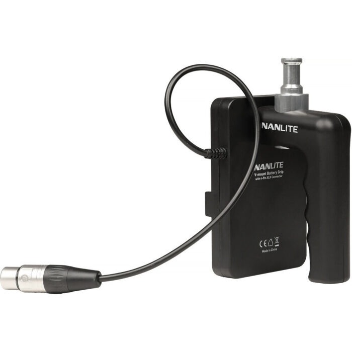 Nanlite V-Mount Battery Grip with 4-Pin XLR Connector
