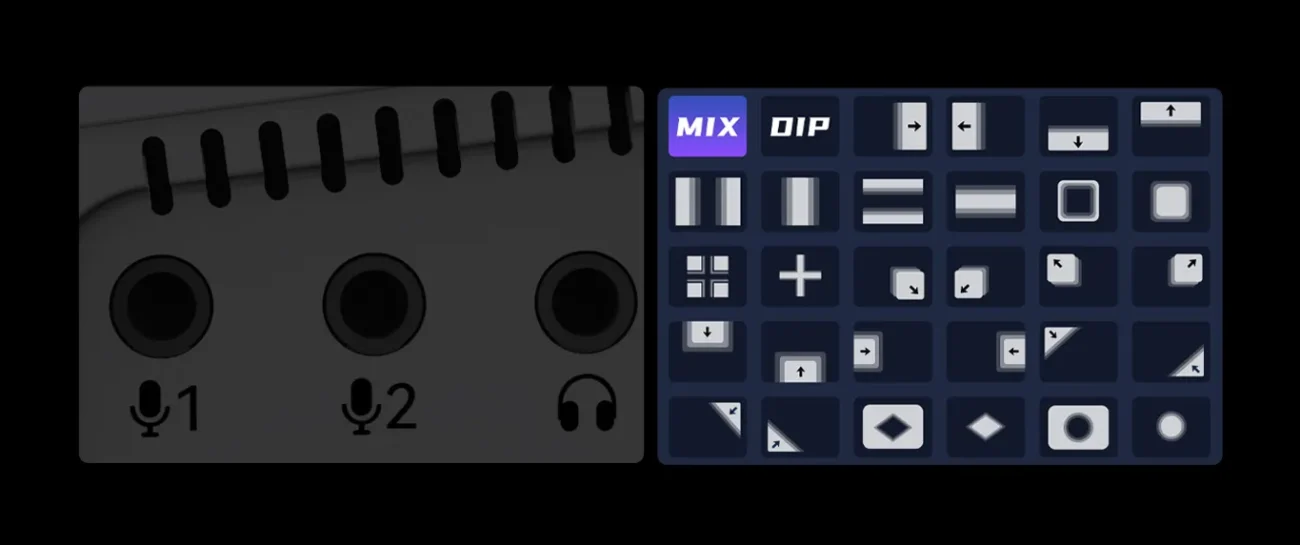 Mixer Plus - Video Switcher ราคาถูก ระดับมืออาชีพขนาดพกพา